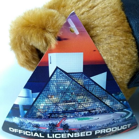 Rock and Roll Hall of Fame 12" 50's Girl Bear+9" Bulldog Rock Drummer Plush 2-Pc - Picture 9 of 12